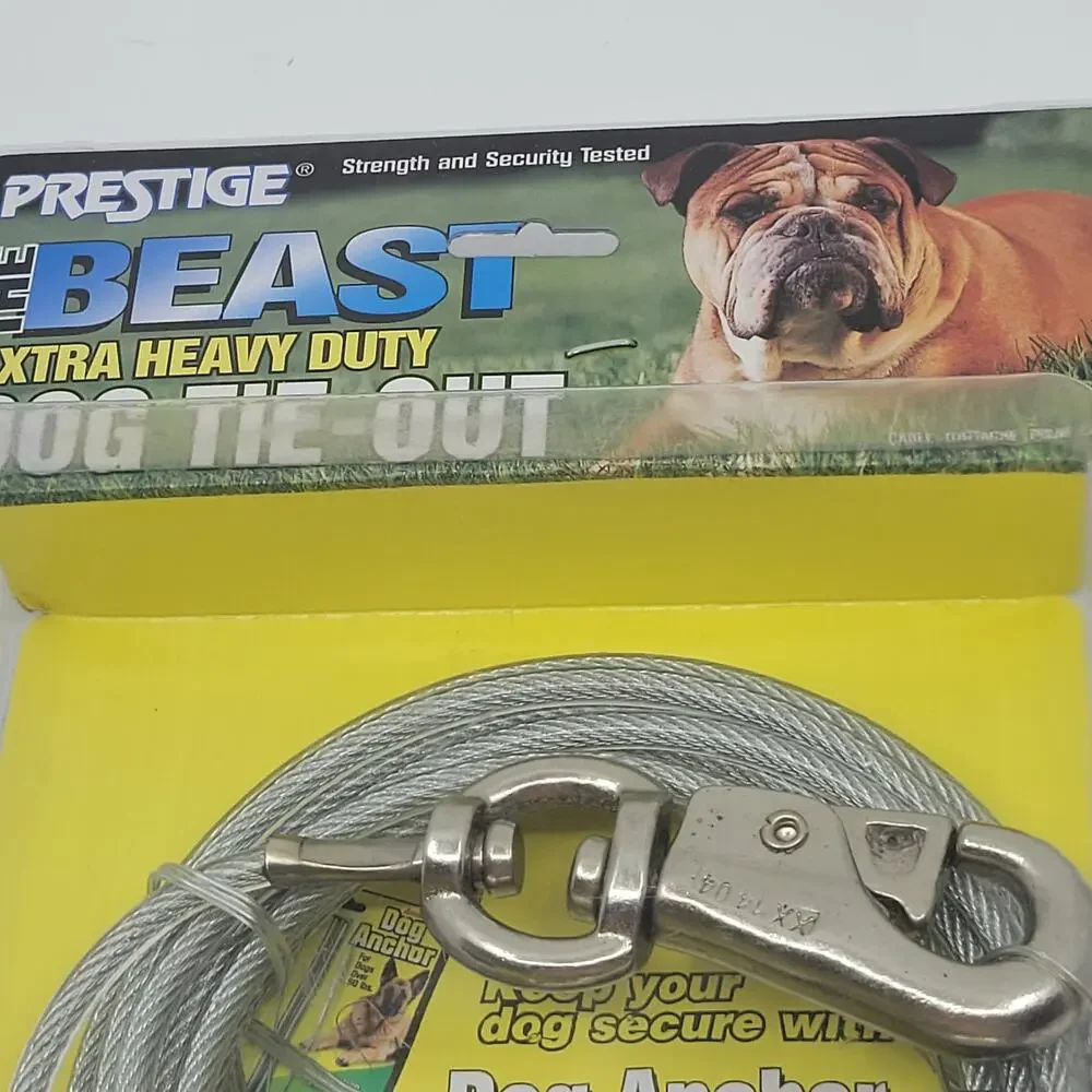 Prestige  Beast Extra Heavy Duty Dog Tie Out 125lb